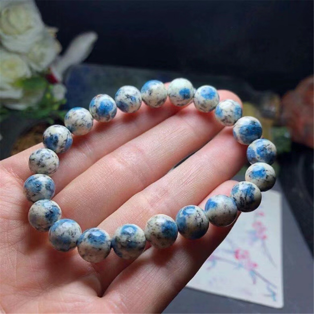 Gemstone Bracelet Healing - Bracelet en jaspe K2 naturel pour