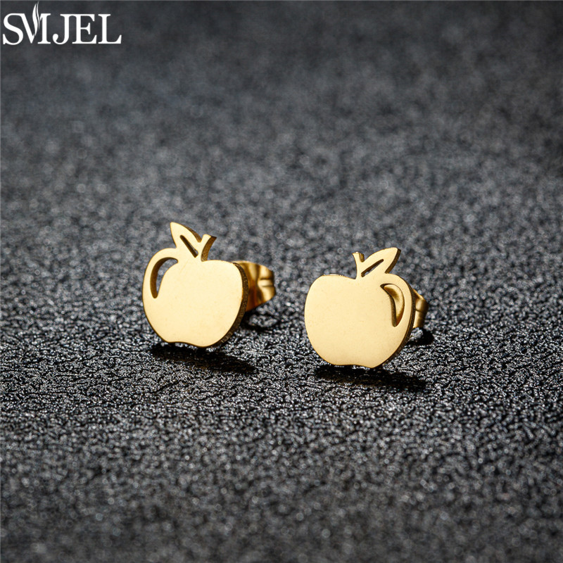 Eve Jewelry & Watches Distribuidor Oficial Rolex Buenos Aires - Boucles d'oreilles drôles en acier inoxydable