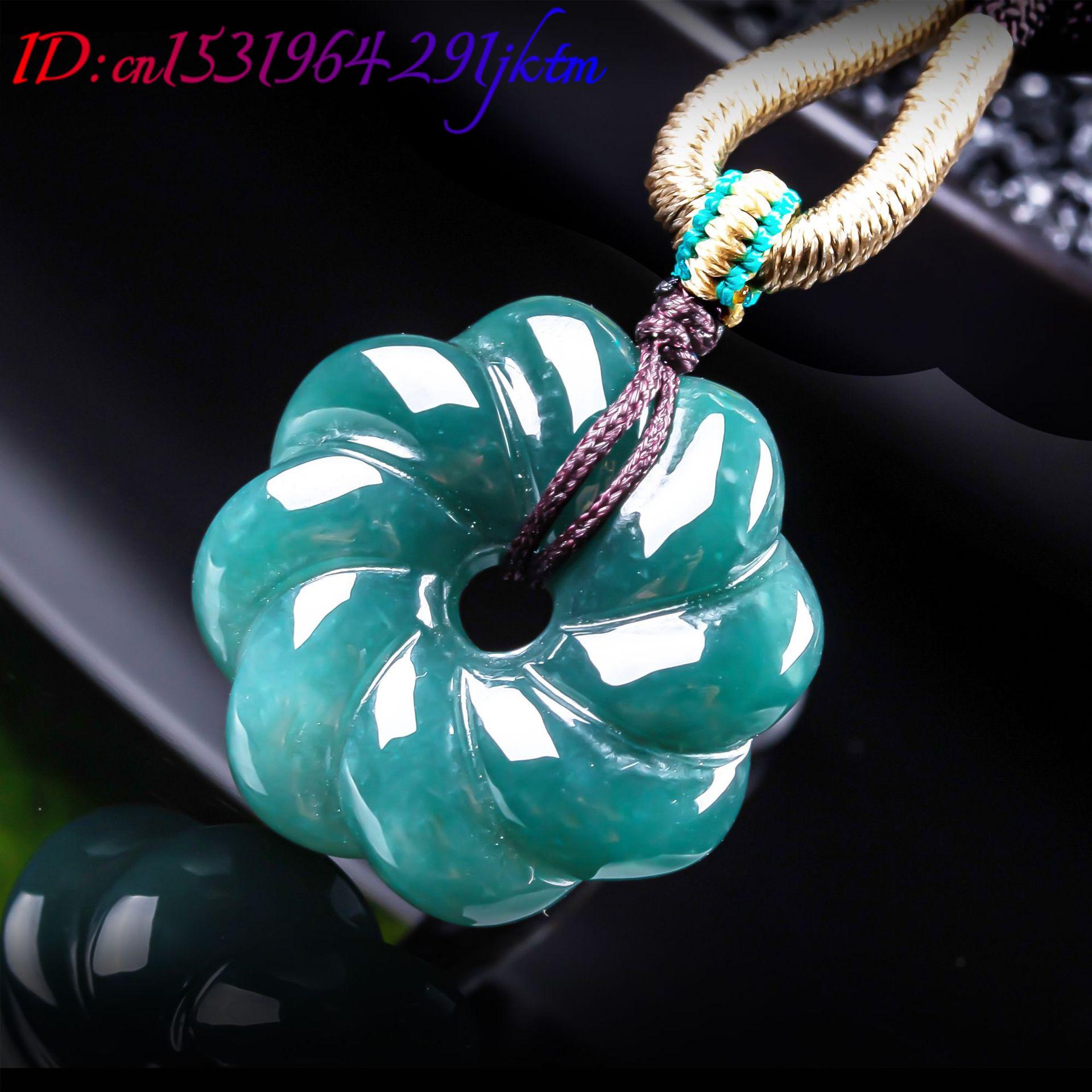 Collier avec pendentif en jade - Jewelry & Watches Spółka Z Ograniczoną Odpowiedzialnością Sp Z Oo avis et prix