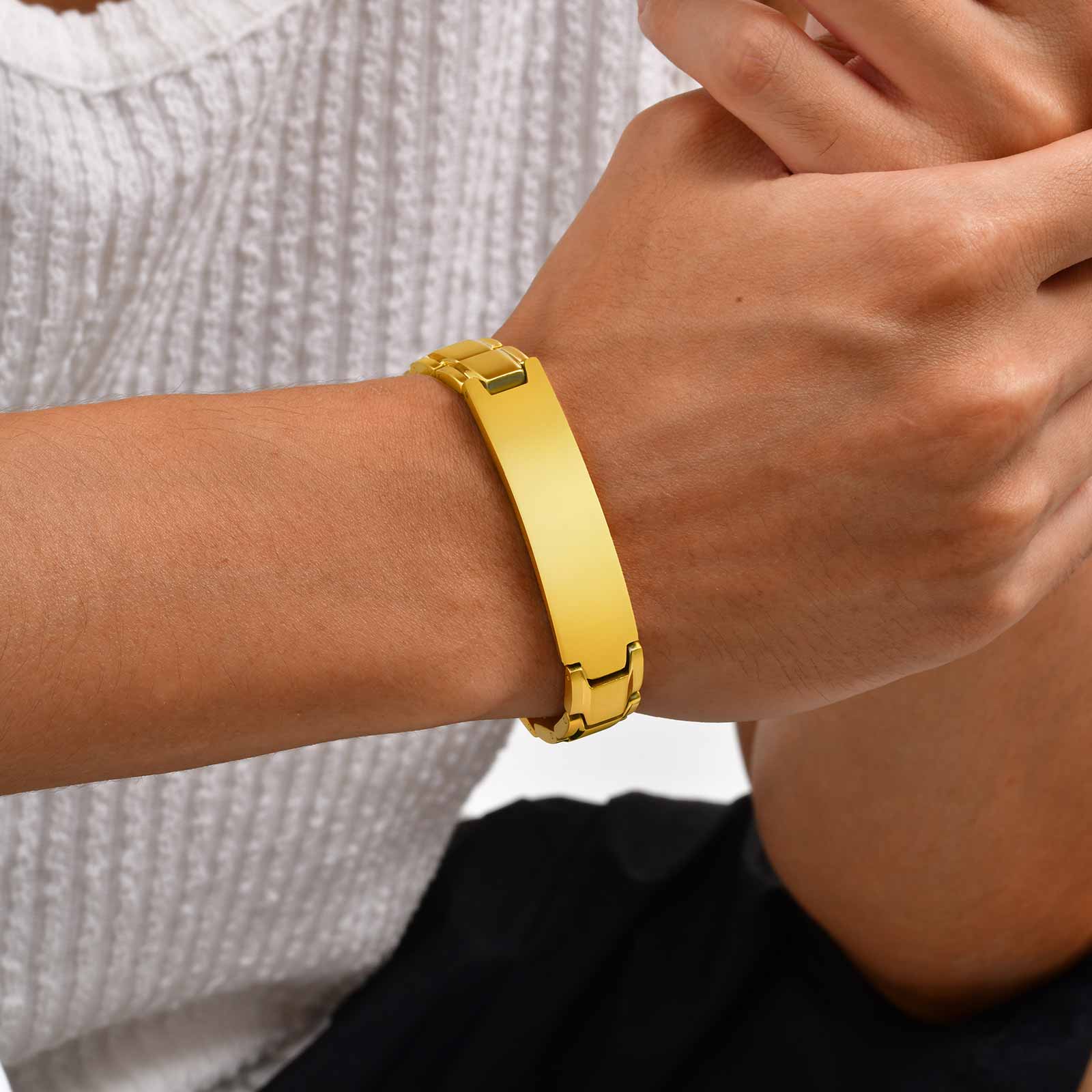 Bracelet gravé avec texte de n - Jewelry Bracelet Watches avis et prix