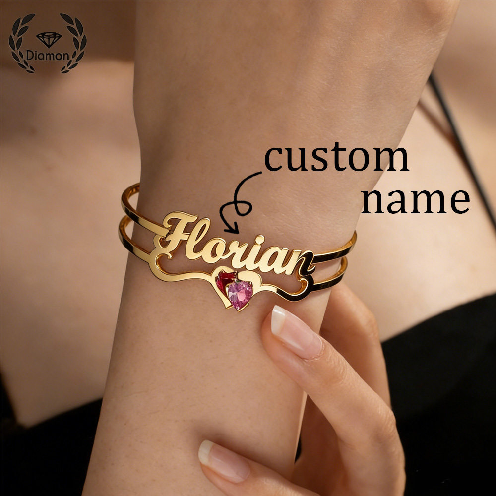 Diamon – Bracelet en pierre de - Cuff Bangle Bracelet avis et prix