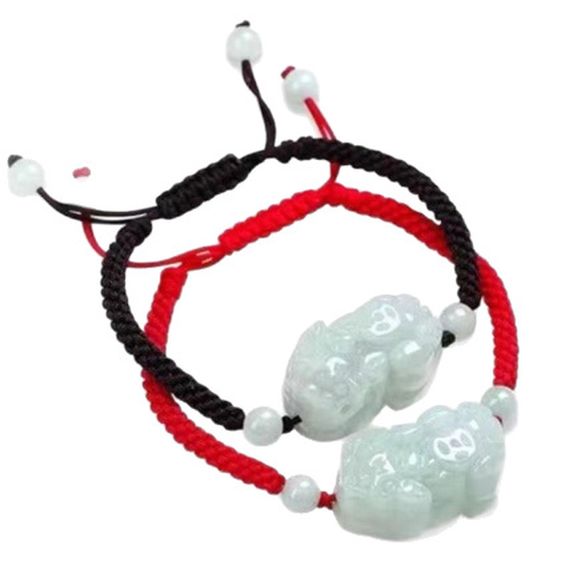 Bracelet Pixiu en jadéite natu - Jewelry & Watches Spółka Z Ograniczoną Odpowiedzialnością Sp Z Oo avis et prix