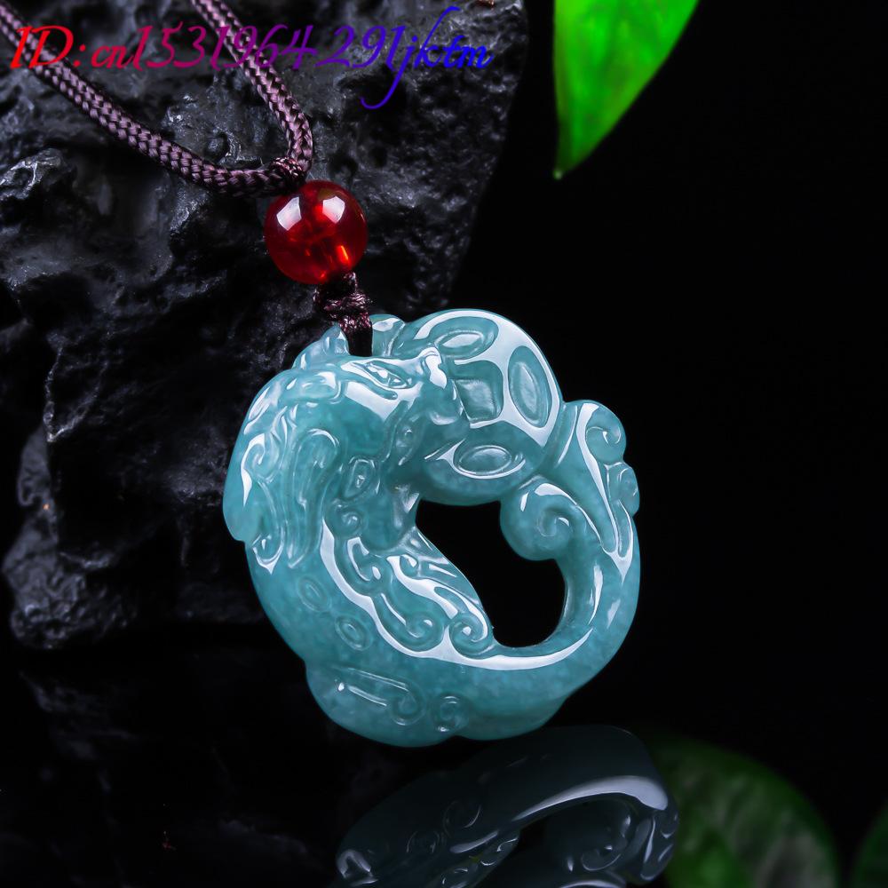 Pendentif Pixiu en jadéite bir - Necklace Pendant avis et prix