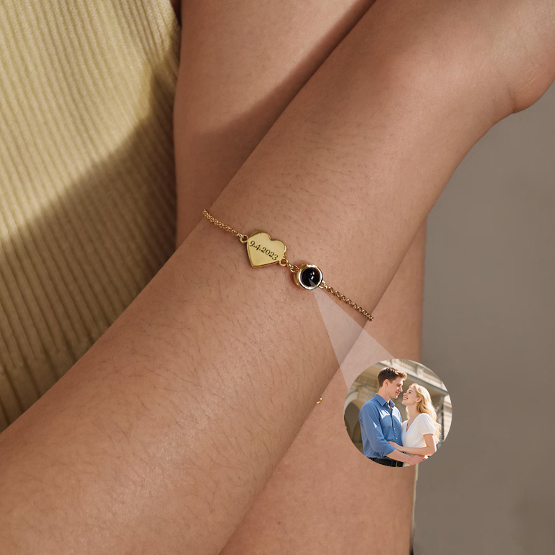 Bracelet avec nom personnalisé - Rose Gold Bracelet avis et prix