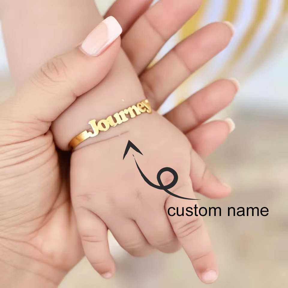 Bracelet personnalisé avec le  - Cuff Bangle Bracelet avis et prix
