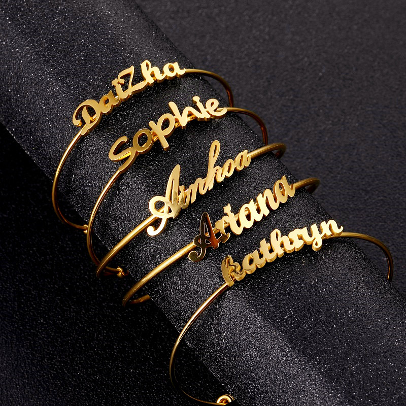 20 Styles de mode nom personna - Rose Gold Bracelet avis et prix