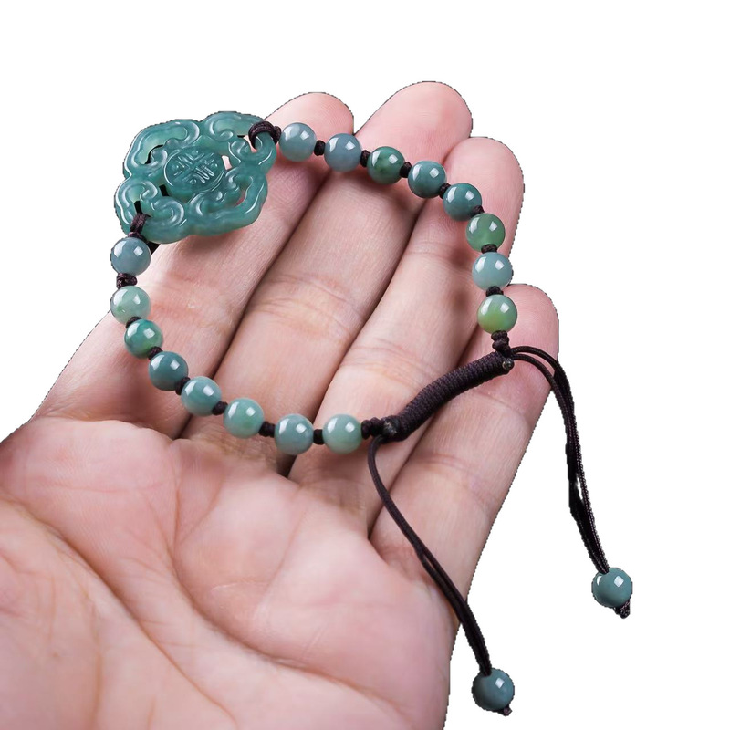 Bracelet en jadéite naturelle  - Jewelry & Watches Spółka Z Ograniczoną Odpowiedzialnością Sp Z Oo avis et prix