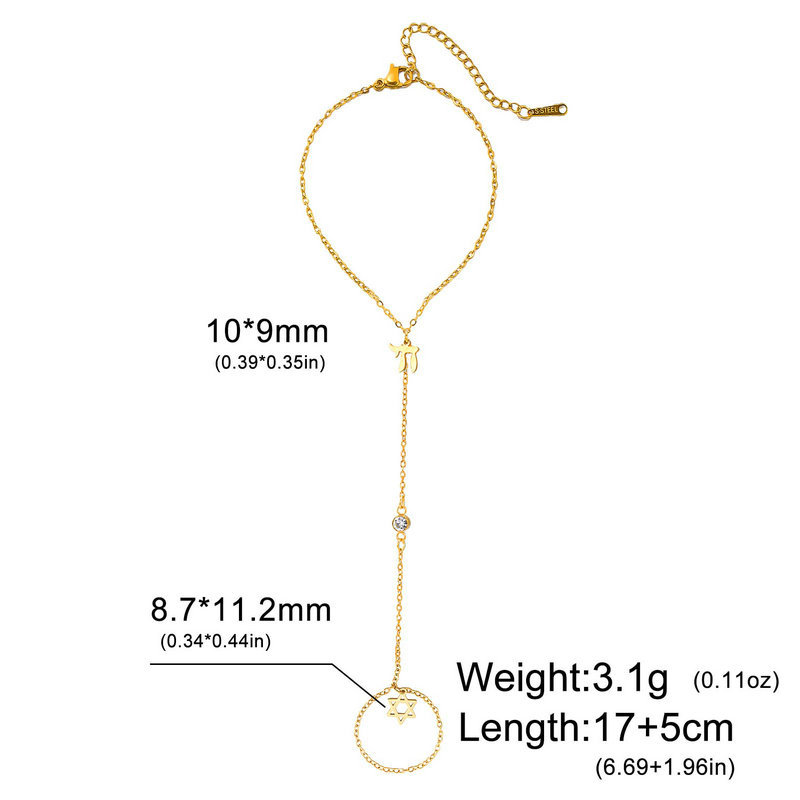 Bracelet ajustable en acier in - Jewelry & Watches Spółka Z Ograniczoną Odpowiedzialnością Sp Z Oo avis et prix