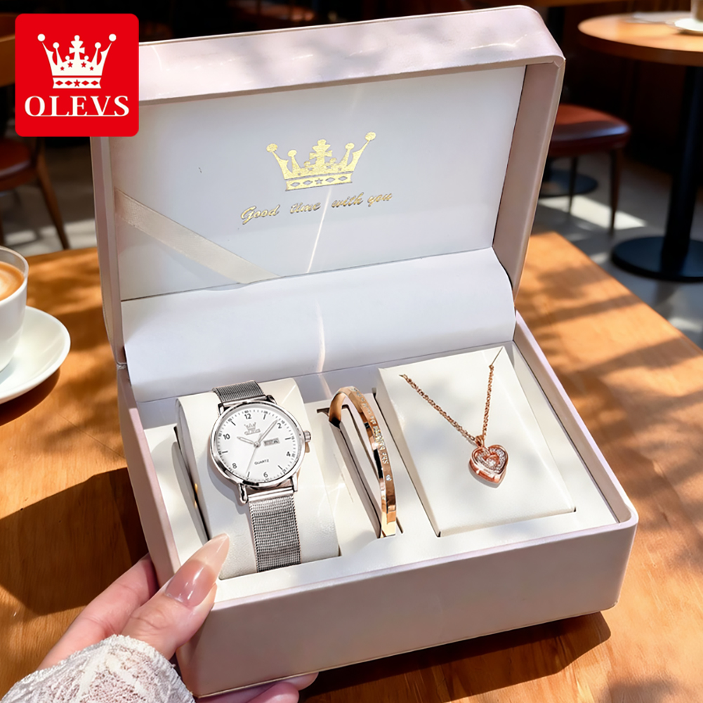 Montres OLEVS 2996 pour femmes - Watch Display Box avis et prix