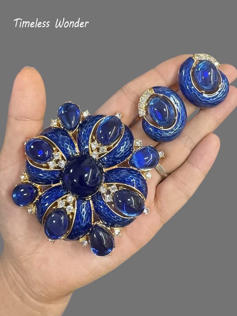 Broches en émail rétro et zirc - Vintage Brooch Pin avis et prix